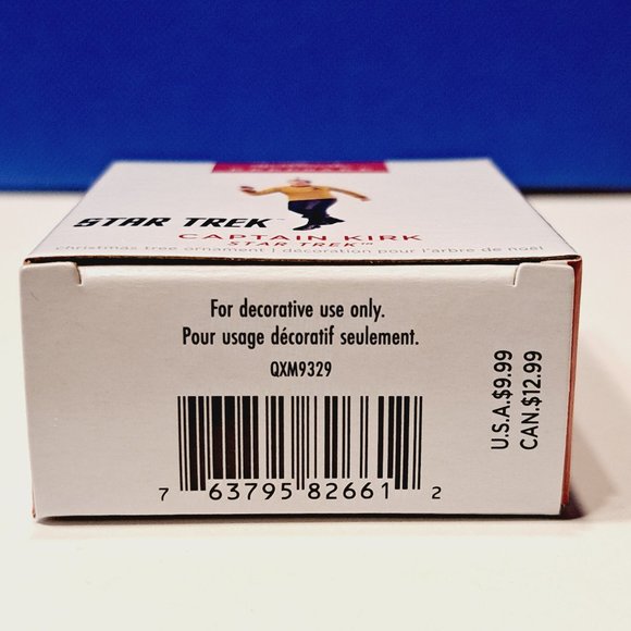 STAR TREK 2023 Miniature-CAPTAIN KIRK,THE U.S.S ENTERPRISE-Hallmark Ornament - Picture 4 of 7